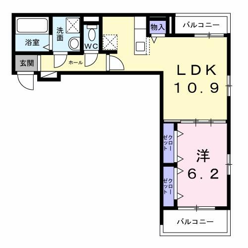 同じ建物の物件間取り写真 - ID:214055366591