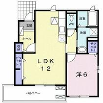 エンブレイス．ＫⅡ 101 ｜ 静岡県富士市今泉（賃貸アパート1LDK・1階・46.03㎡） その2