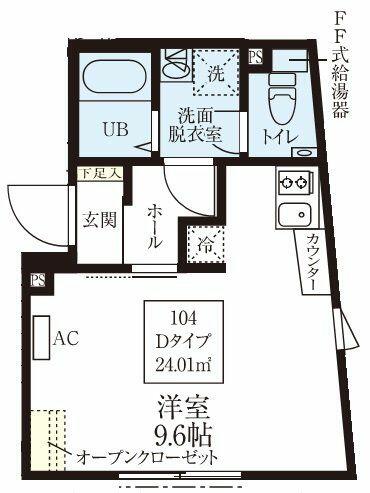 同じ建物の物件間取り写真 - ID:213102379005