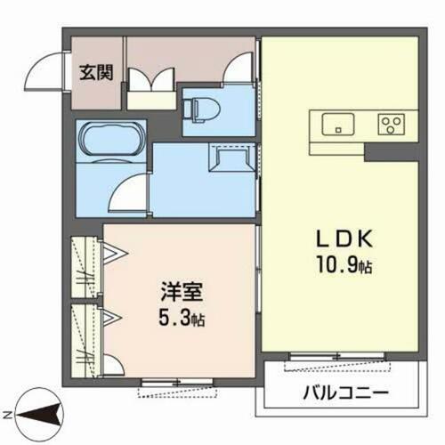 同じ建物の物件間取り写真 - ID:226064351265