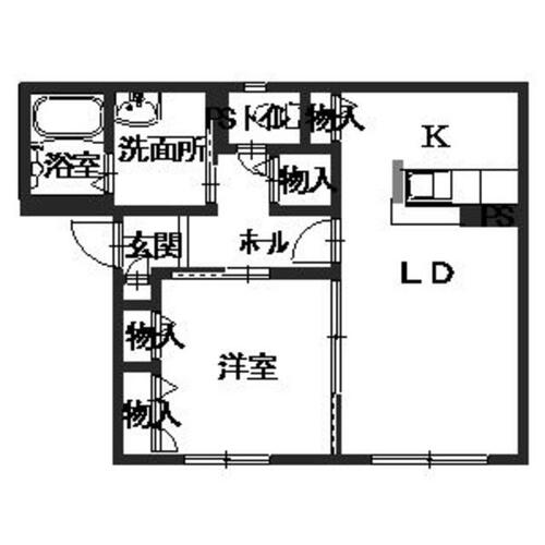 同じ建物の物件間取り写真 - ID:229008802634