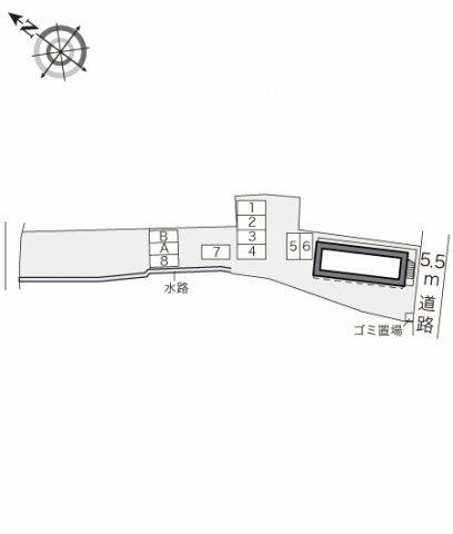 レオパレスアプリコット・イン 203｜福岡県久留米市梅満町(賃貸アパート1K・2階・20.28㎡)の写真 その3