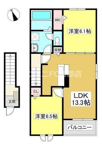 同じ建物の物件間取り写真 - ID:223031518025