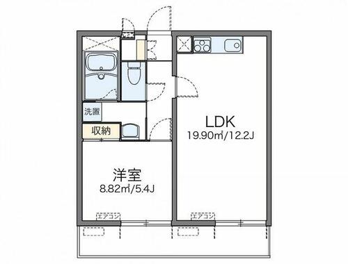 同じ建物の物件間取り写真 - ID:213102873216