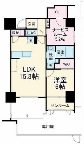 同じ建物の物件間取り写真 - ID:211048853447