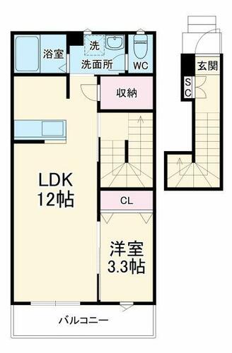 同じ建物の物件間取り写真 - ID:223031921126