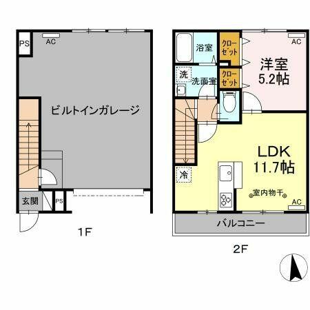 同じ建物の物件間取り写真 - ID:213102379056