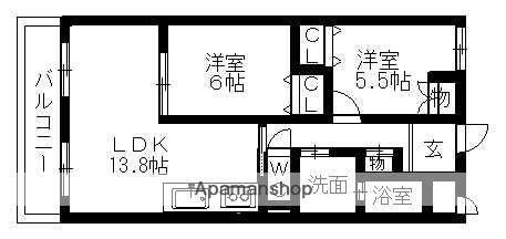 同じ建物の物件間取り写真 - ID:223032391358