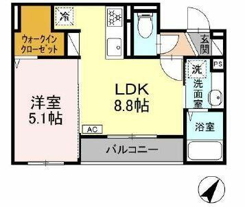 同じ建物の物件間取り写真 - ID:214055275288