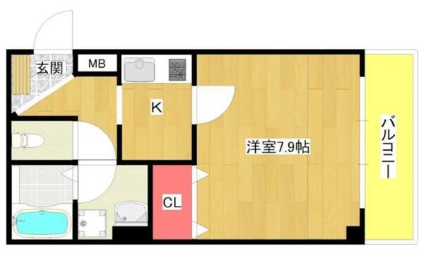 アヴァンツァーレ弁天｜大阪府大阪市港区磯路３丁目(賃貸マンション1K・1階・30.60㎡)の写真 その2