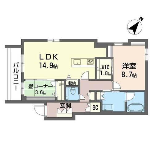 同じ建物の物件間取り写真 - ID:211043609946