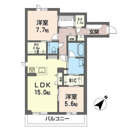 同じ建物の物件間取り写真 - ID:211043609941