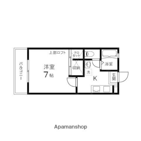 同じ建物の物件間取り写真 - ID:204004269687