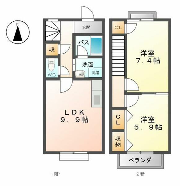 間取図(平面図)