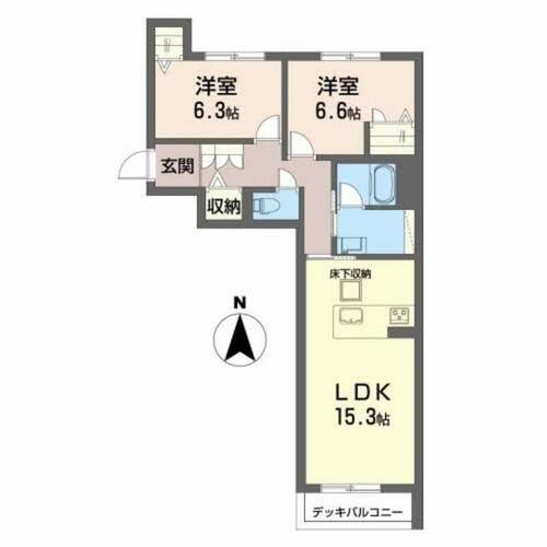 同じ建物の物件間取り写真 - ID:229009118575