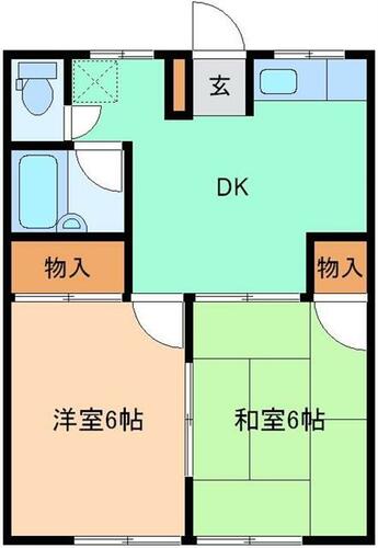 同じ建物の物件間取り写真 - ID:210002415421