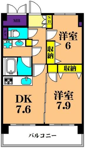 同じ建物の物件間取り写真 - ID:213109300293