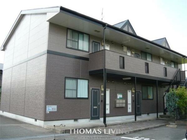 福岡県飯塚市花瀬(賃貸アパート2DK・2階・47.00㎡)の写真 その1