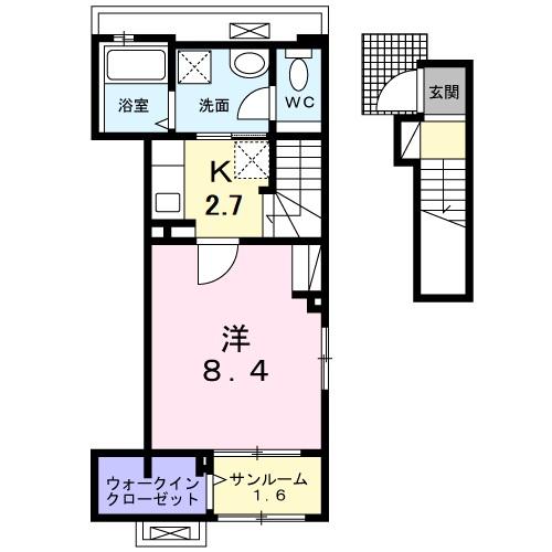 同じ建物の物件間取り写真 - ID:228042825924