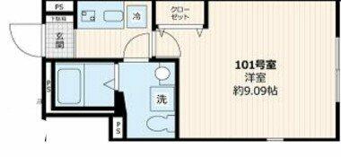 ベルシードステアー武蔵関 101｜東京都練馬区関町東１丁目(賃貸マンション1K・1階・25.90㎡)の写真 その2