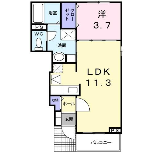 同じ建物の物件間取り写真 - ID:235005204974