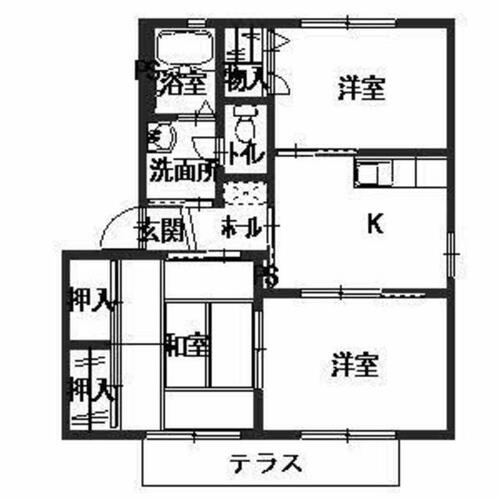 エフ・メゾン　Ｃ0101の間取り