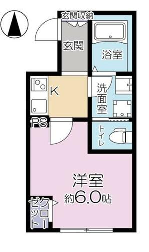 同じ建物の物件間取り写真 - ID:213102630084