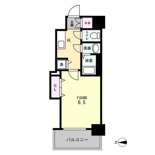 レオンコンフォート難波ミラージュ 606｜大阪府大阪市浪速区桜川２丁目(賃貸マンション1K・6階・24.11㎡)の写真 その1