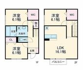 名古屋市天白区御幸山 2階建 築13年のイメージ