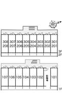 大阪府門真市朝日町（賃貸マンション1K・3階・19.87㎡） その9