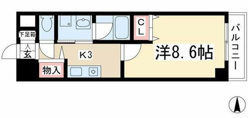 同じ建物の物件間取り写真 - ID:223031532996