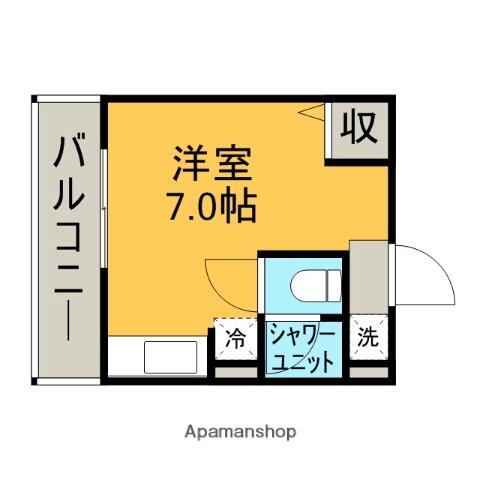 ハイムホルト 202｜神奈川県大和市中央林間３丁目(賃貸マンション1R・2階・18.72㎡)の写真 その2