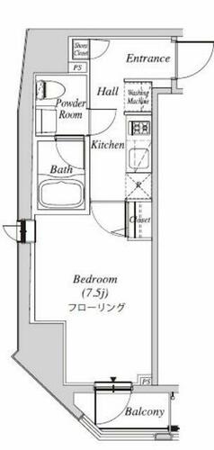 同じ建物の物件間取り写真 - ID:213103110406