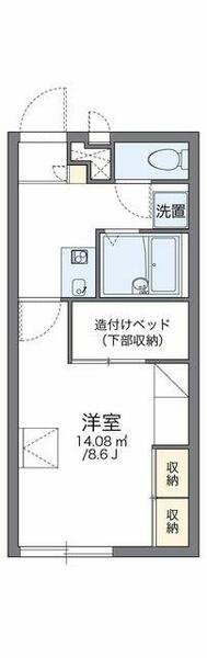 埼玉県本庄市栄２丁目(賃貸アパート1K・2階・23.18㎡)の写真 その2