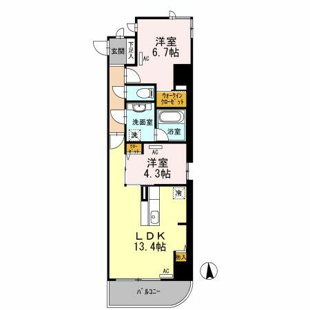 同じ建物の物件間取り写真 - ID:223032366989