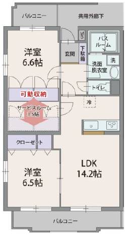 同じ建物の物件間取り写真 - ID:222016362222