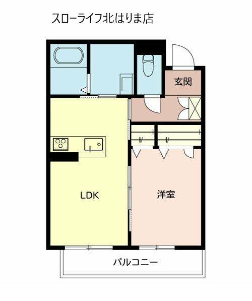 ソレイユ　イズミ 203｜兵庫県西脇市和田町(賃貸マンション1LDK・2階・41.72㎡)の写真 その2