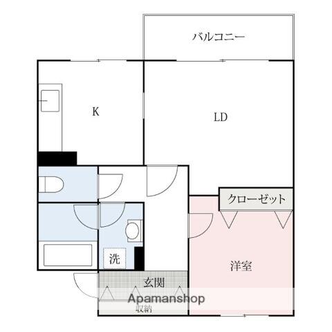 同じ建物の物件間取り写真 - ID:210002677212