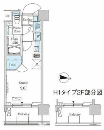 同じ建物の物件間取り写真 - ID:213102416320