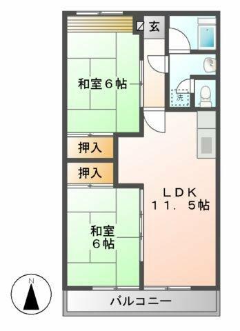 第2カザー後藤_間取り_0