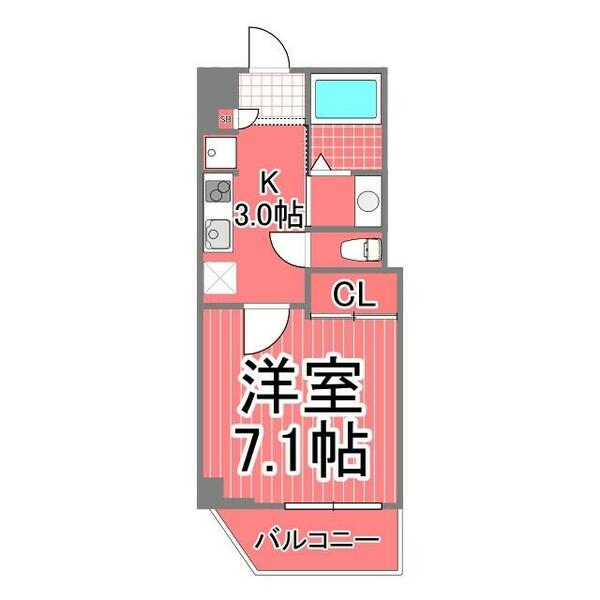 メゾン青空東戸塚｜神奈川県横浜市戸塚区品濃町(賃貸マンション1K・4階・25.06㎡)の写真 その2