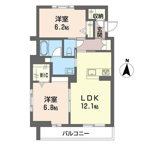 同じ建物の物件間取り写真 - ID:210002714844