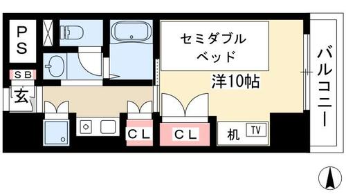 同じ建物の物件間取り写真 - ID:223031534444