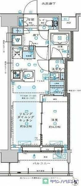 埼玉県川口市並木２丁目(賃貸マンション1LDK・1階・32.55㎡)の写真 その2