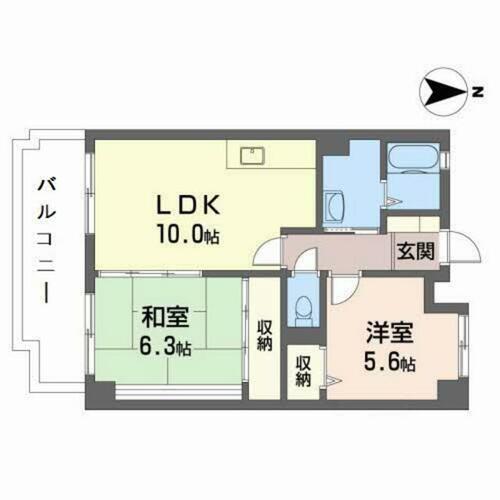 同じ建物の物件間取り写真 - ID:228046603134