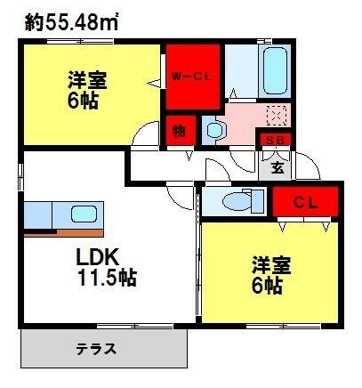 同じ建物の物件間取り写真 - ID:241004902684