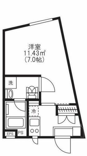 同じ建物の物件間取り写真 - ID:213103079355