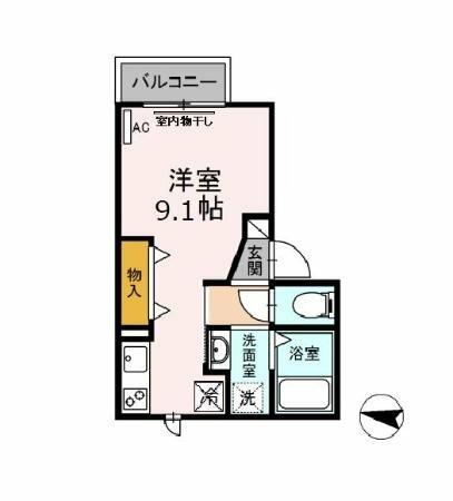 同じ建物の物件間取り写真 - ID:223032795457