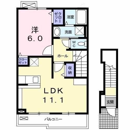 同じ建物の物件間取り写真 - ID:208009263203