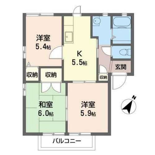 同じ建物の物件間取り写真 - ID:230027976801